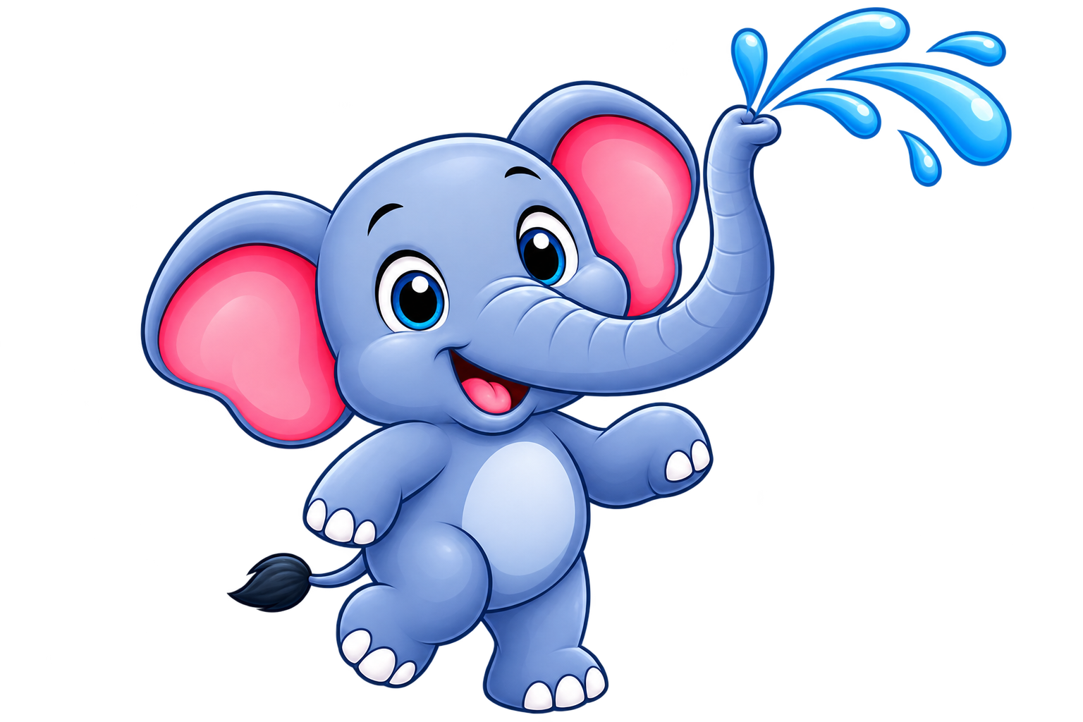 Super Kids Elephant Mascot